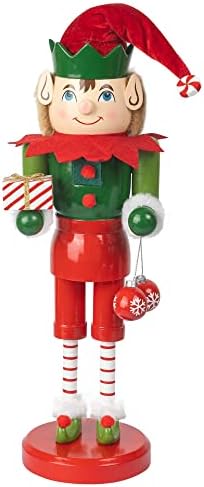 FUNPENY 14" Christmas Wooden Buddy The ELF Nutcracker