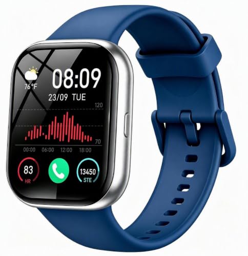 Alexa Smart Watch for Men Women, 1.83" HD Bluetooth Calling Fitness Watch
