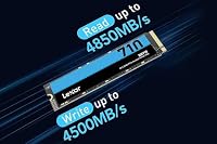 Lexar NM710 SSD 1 TB intern M.2 2280 PCIe 4.0 x4 NVMe GB – Ansicht 2