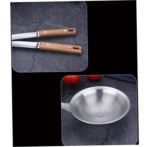 Luxshiny Coador De Macarrão Coador De Inox Coador De Peneira Coador Asiático Concha Coador De Malha