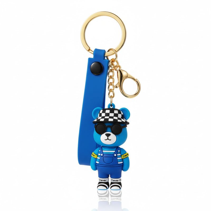 Standway Bike Universal Keychain Bikes&Cars Key Chain Rubber Silicone Key Rings/Keyring Perfect for Bag/Charm/Girls&Anti-Rust KC-U Suitable for Yamha Libero-picture-39