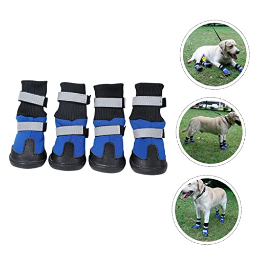 Protection durable des pattes pour grands chiens chaussures imperméables - 6
