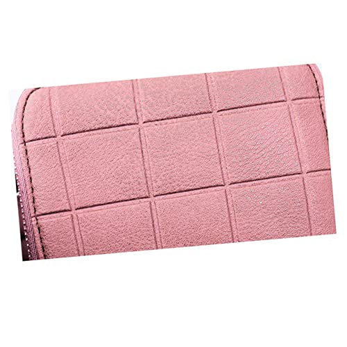 VALICLUD Women's Zipper Mini Wallet Small Wallet for Girls Plaid Pattern Key Card Coin Holder Women Wallet Pu Leather3
