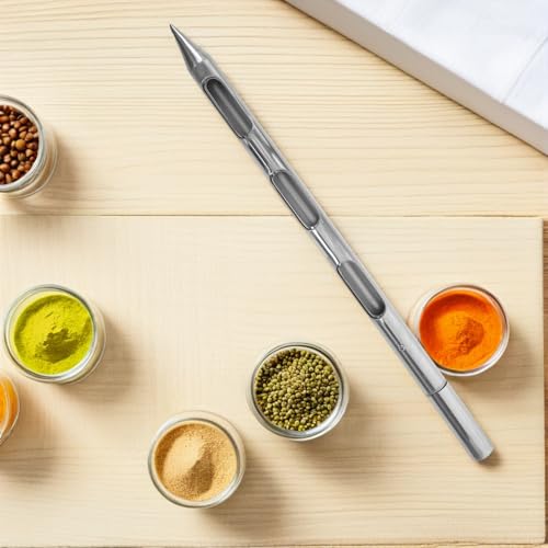 Outil d'échantillonnage de céréales en inox pour éviter les erreurs d'analyse sur les grains