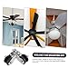 HIAKDOFT 2pcs Ceiling Fan Mounting Bracket Tool and Support for Various Ceiling Fan Models Reliable Support for Steady Operation Adaptable Design for Different Heights
