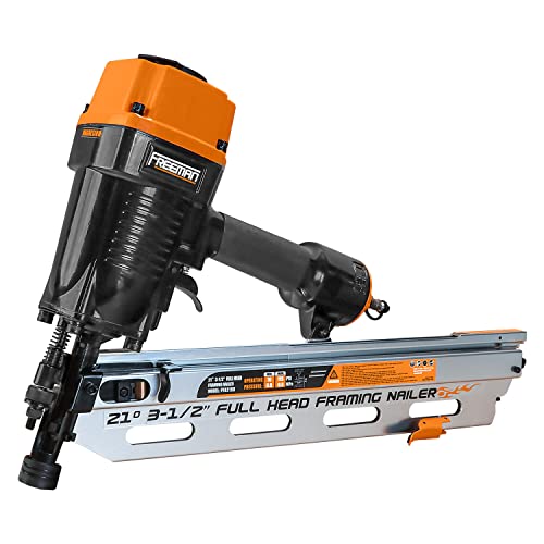 Freeman Pfr2190 Pneumatic 21 Degree 3-1/2" Framing Nailer With Case #TOP1