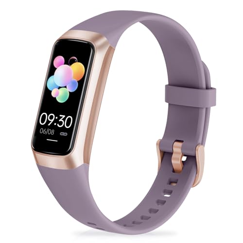 Zeacool Fitness Tracker Smartwatch Herren Damen, IP68 Wasserdicht Fitnessuhr, Aktivitätstracker mit 24h Herzfrequenz, Schlaf,Blutdruck Monitor schrittzähler Uhr Sportuhr für iOS Android (Purpur)