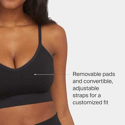 Image of SPANX SPANXsmooth EcoCare Seamless Shaping Longline Bralette - Comfortable Everyday Bralette - Women's Bra with No Underwire