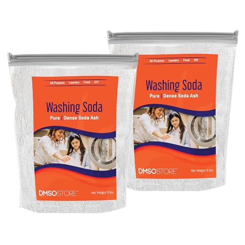 Laundry Washing Soda 10lb. Sodium Carbonate (Soda Ash) 99.95% Purity
