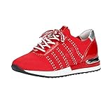 gabor wedges rot Weite: Normal (F 1/2), Verschluss: Schnürsenkel, Machart: gestrobelt