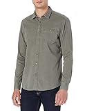 _ edc by ESPRIT Herren 021CC2F306 Hemd, 354/KHAKI Green 5, L