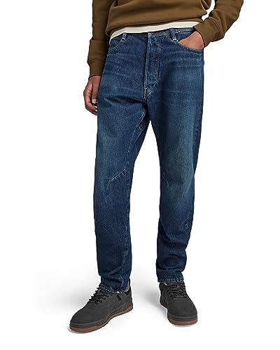 Image of G-Star Men's Arc 3D Jeans, Blue (worn in himalayan blue D22051-D317-G122), 36W / 32L