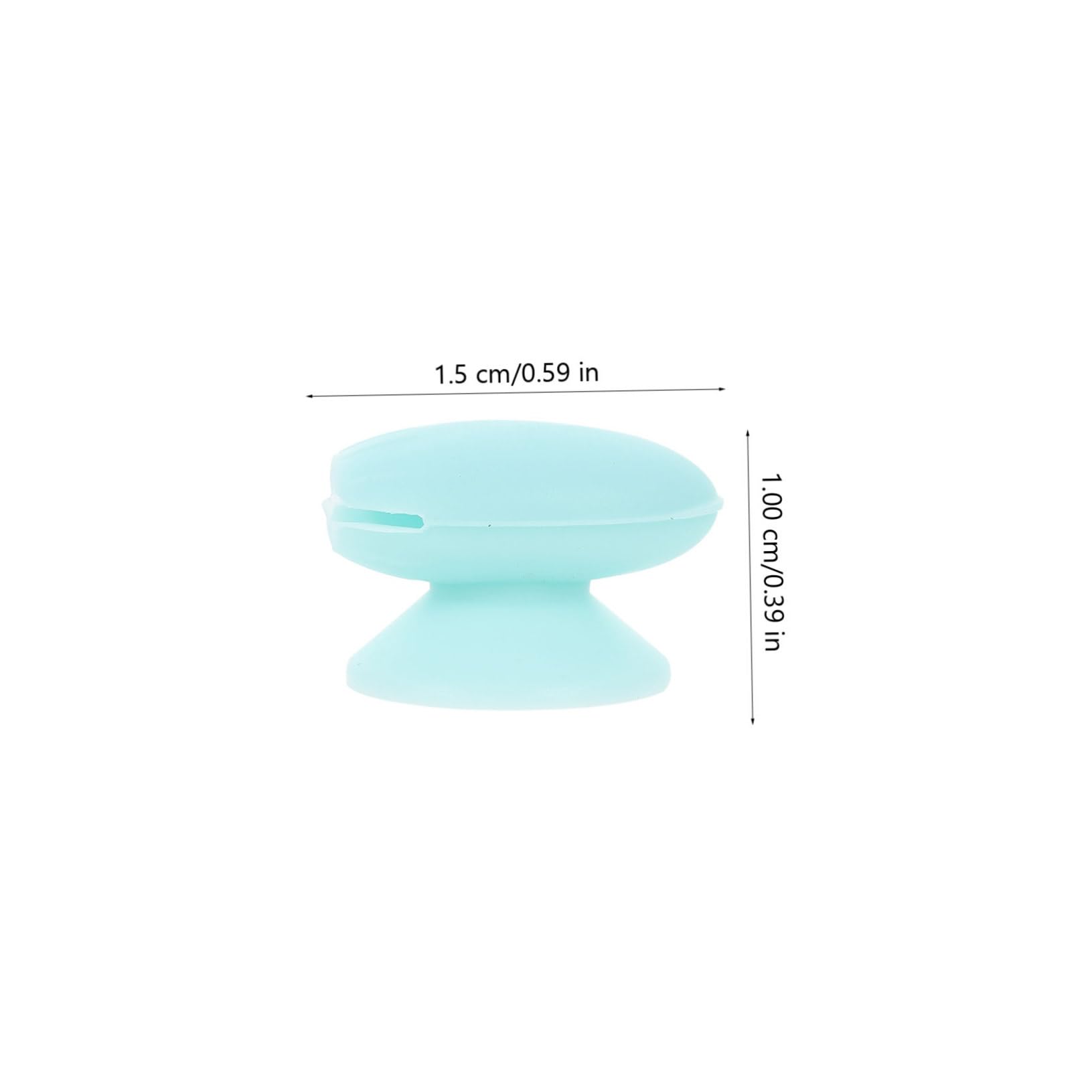 FRCOLOR 10pcs Silicone Lip Brush Covers Anti Lost Lip Brush Protectors for Makeup Dustproof Applicator Cover Color for Lip Mask Brushes