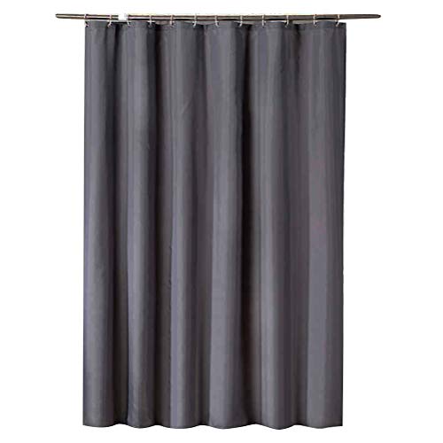 GALPADA Rideau de Douche Gris Foncé Imperméable pour Salle de Bain Dimensions sans Colorants Nocifs