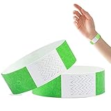 Materiales de alta calidad: Pulseras de Entrada se utiliza papel , que es impermeable, transpirable, cómodo, irrompible, ecológico, antibacteriano y resistente al desgaste.