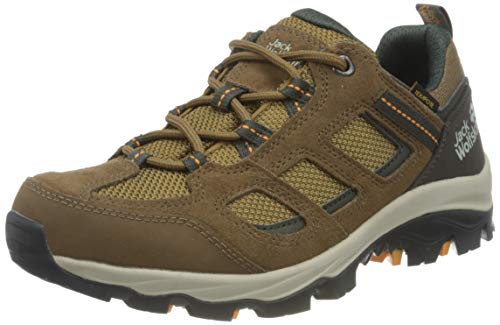 Jack Wolfskin Damen Vojo 3 Texapore Low Walking-Schuh, Brown/Apricot, 35.5 EU