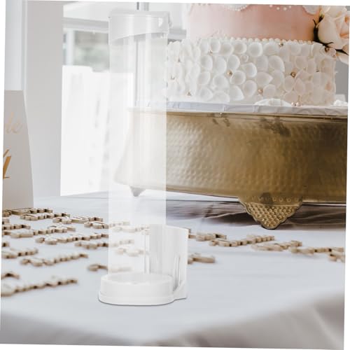 Porte-cornets de glace en plastique blanc compact pour bureau