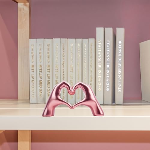 image for Lynagert Small Heart Hands Sculpture Decor for Living Room Bedroom Boo