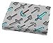 Jay Franco Minecraft Isometric Characters Twin Sheet Set - Super Soft and Cozy Kid’s Bedding - Fade Resistant Polyester Microfiber Sheets (Official Minecraft Product)