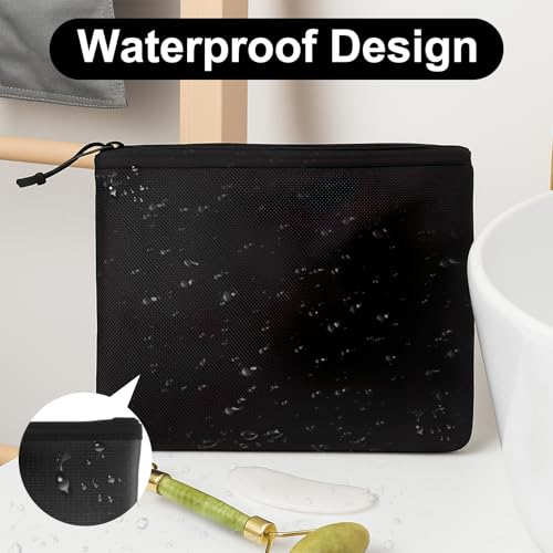 Feuerfeste und Wasserfeste Dokumententasche (20,5 x 13,5 cm), Feuerfeste Geldtasche, Hohe Hitzebeständigkeit bis 4200℉, Sicherer Schutz für Pässe, Bargeld und Wichtige Unterlagen