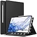 Produktbild TiMOVO Hülle Kompatibel mit Galaxy Tab S8 Plus 12,4" 2022/Galaxy Tab S7 FE 2021/Galaxy Tab S7 Plus 2020, Schlank Leicht Magnet Case mit S-Pen Halter Auto Sleep/Wake für Galaxy Tab S8 Plus, Schwarz
