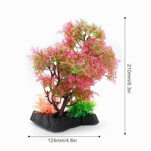 DEANKEJI 1 Pièces Plantes d‘Aquarium, Simulation Plantes Aquatiques – vue 2
