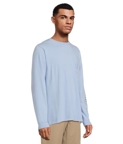 Image of vineyard vines Men's Long Sleeve Vintage Whale Pocket T-Shirt