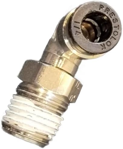 Right Angle Air Adapter Air Line Fitting 90 Degree Elbow 1/4" NPT PTC (Firestone)