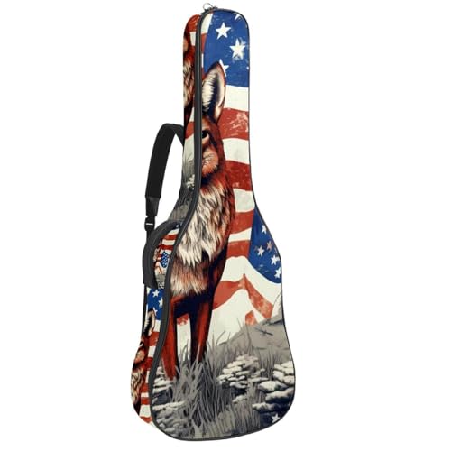 Sac de guitare étanche 101,6 cm contre la pluie et les chocs avec housse antichoc