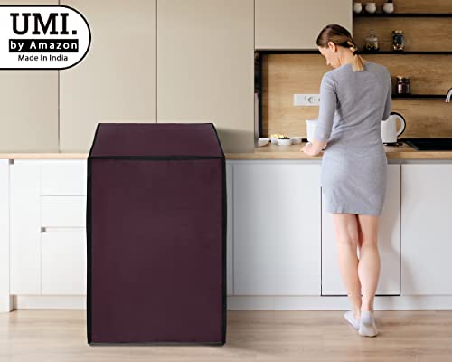 Image of Amazon Brand - Umi. Dishwasher Cover Suitable for IFB of 12, 13, 14, and 15 Place Setting (63X63X81CMS, Maroon)