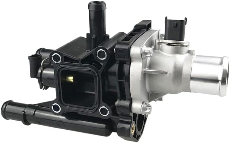 Coolant Thermostat Housing Replacement Compatible With Aveo Aveo5 2009-2011 G3 1.6L 1598CC L4 96984102 Water Outlet