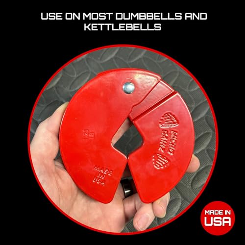 Image of Micro Gainz 1.25LB Dumbbell Fractional Weight Plates, 4-Piece
