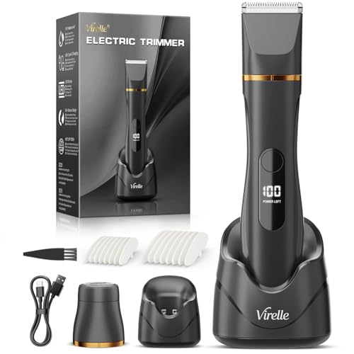 Rasoir Electrique Femme - Tondeuse Femme Hommes Intime Tout-En-Un (Visage, Jambes, Aisselles &...