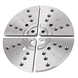 Compatibilité des applications larges: ces mâchoires de Chuck de t our plates sont incroyablement polyvalentes, ce qui les rend adaptées à une utilisation avec des tours standard, des broyeurs, des machines à mourir, des perceuses et divers accessoires de machines-outils.