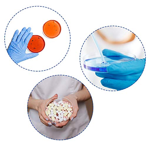 30 Pack Plastic Petri Dish,90 x 15mm Clear Petri Dishes with Lids,Culture Dish Set for Science Projects,School Laboratory,Party