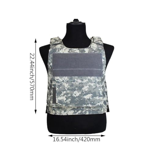Chaleco táctico Molle de combate ligero y transpirable para caza deportiva 3