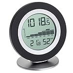 TFA Dostmann WeatherHub - Termómetro e higrómetro ...: Digital termo digital higrómetro barómetro con indicador de la presión del aire temperatura interior y humedad para interior Pantalla representación gráfica del barómetro (nivel de presión de aire) de las últimas 24 horas (24h 18h 12h 9h 6h 3h 0h) ut...