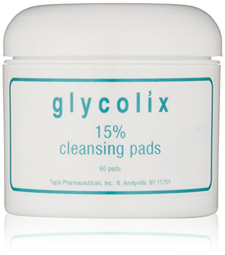 Glycolix 15% Cleansing Pads, 60 Count