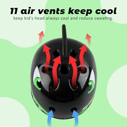 Image of Toddler Kids Bike Helmet, Adjustable and Multi-Sport, 3 Sizes for Ages 1-2-3-5-8-14 Years Child Infant Boys Girls