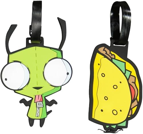 FUL Invader Zim Suitcase ID Tag - Thumbnail 2