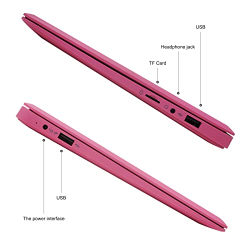 Evrain 10.1Inch Android Netbook, Portable Laptop With A133P Cpu, 2Gb Ram 64Gb Rom 800X1280 Ips Screen (Pink) #TOP2