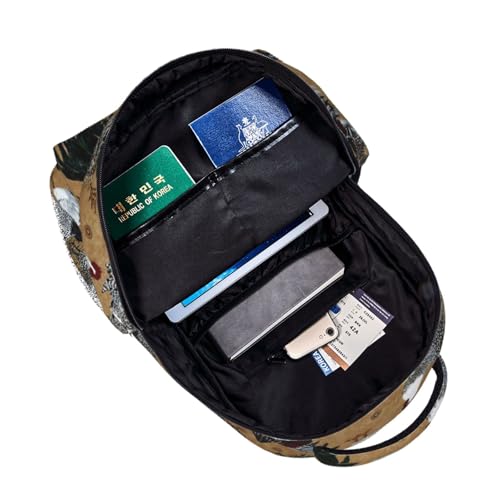 Mochila de viaje con estampado de gallo perfecta para tus vacaciones 5