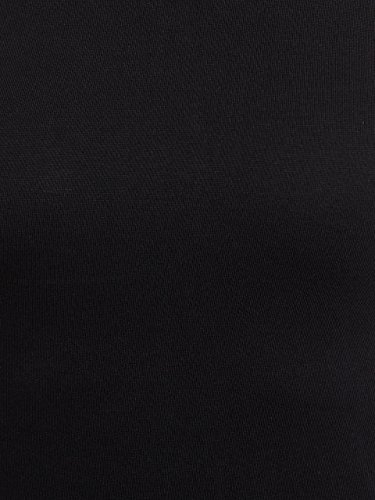 Image of Miss Chase Women's Super Comfortable Black Solid Sleeveless Round Neck Mini Bodycon Dress with Zip Closure