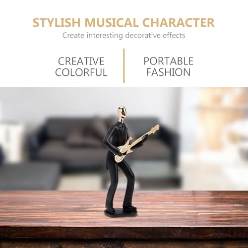 Figure musicale dorée pour décoration maison chic - 4