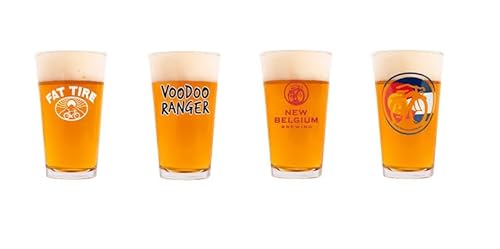 New Belgium Brewery Pint Glass Gift Set - 2025 Edition