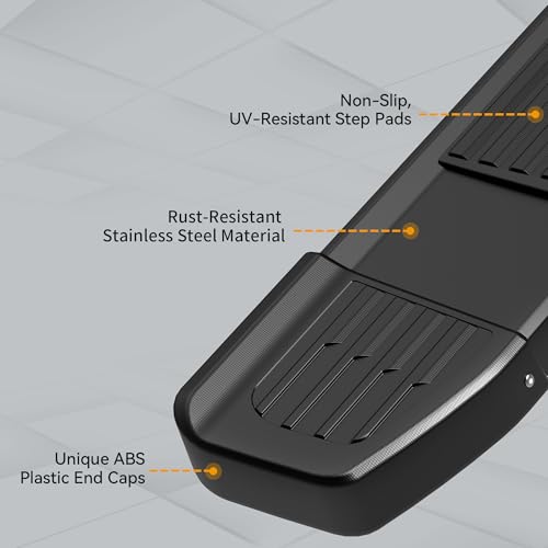 Estribos Laterales Running Boards para Dodge Ram 1500 y 2500 miniatura 4