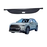 Cargo Protectora para Toyota Harrier 80 Series 2020-2025, Maletero Cubierta De Carga RetráCtil Protección de Seguridad Privacidad Impermeable,Leather Material