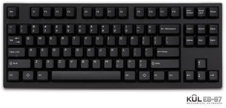 KUL ES-87 Tenkeyless Mechanical Keyboard (Cherry MX Red)