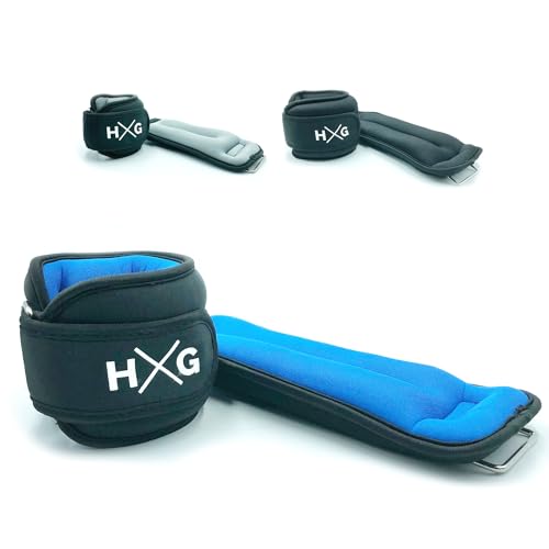 HxG.Pesas de tobillo con correas ajustables para ejercicios de fitness. Tu casa es tu gimnasio. (1)