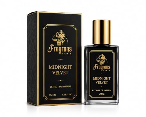 Image of Midnight Velvet Extrait de Parfum for Men & Women | Smokeless Tobacco Vanilla Luxury Perfume | Long Lasting Woody Spicy Fragrance | Date Night, Office | 20ml
